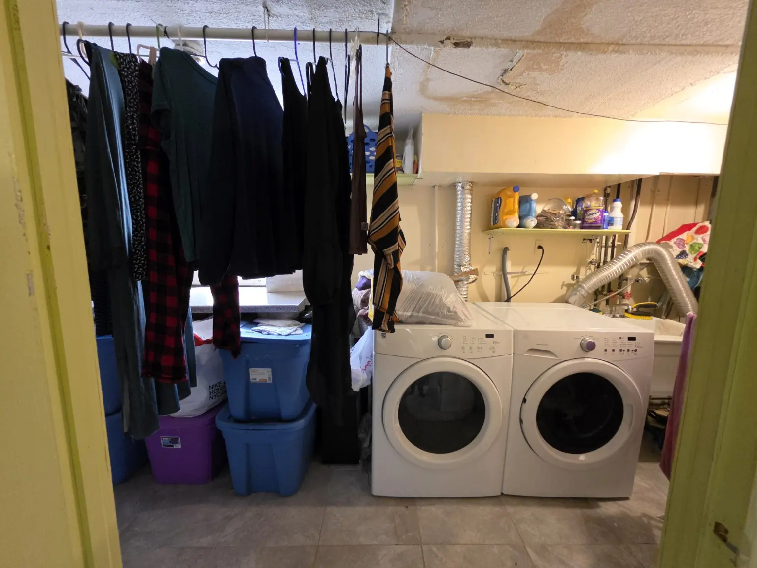 Laundry area