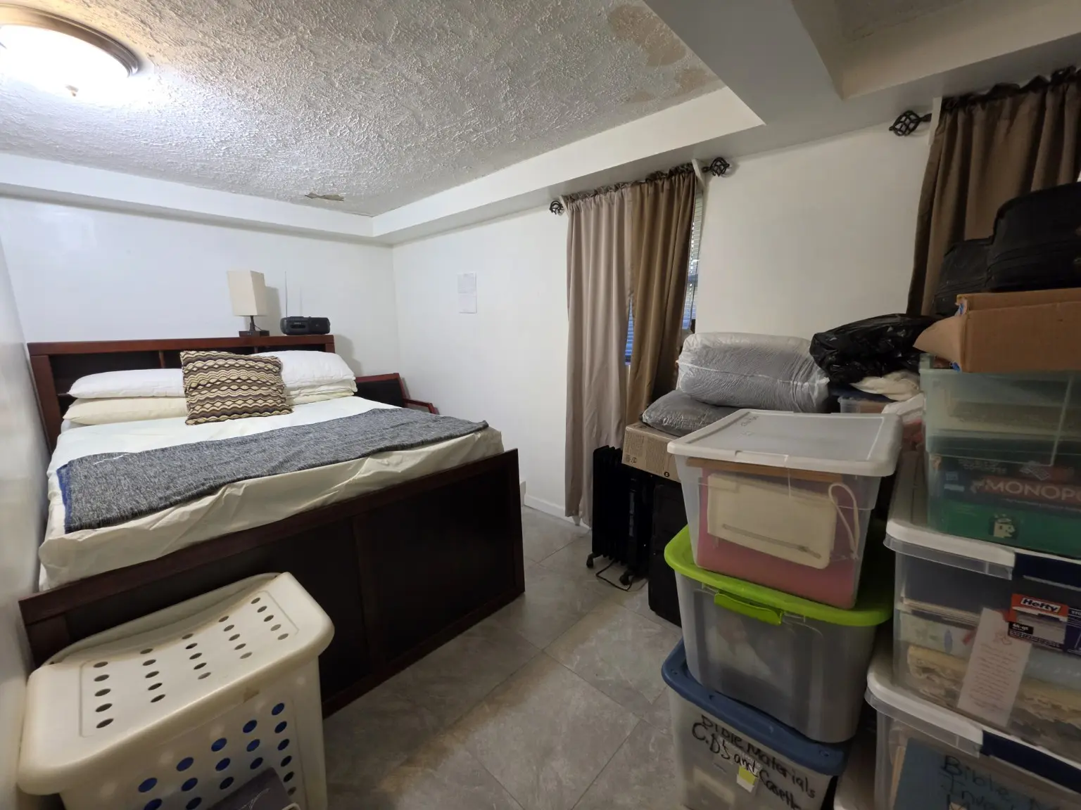 Additional lower-level room